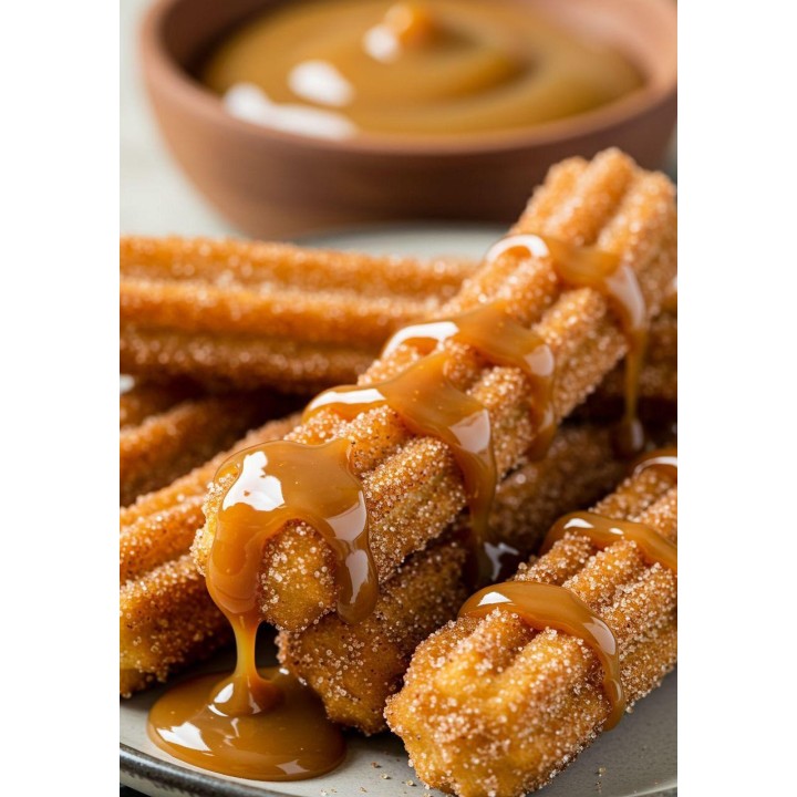 Churros con Cajeta