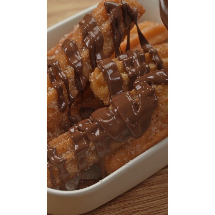 Churros con Cajeta